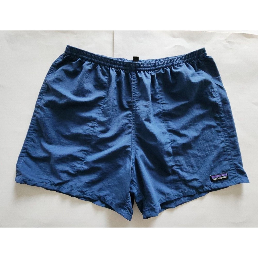 Patagonia Men’s Sz LG Swim Shorts Trunks Lined Elastic Waist Drawstring Pockets